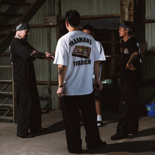 TRADMAN'S TORAICHI MATCHBOX TEE 詳細画像